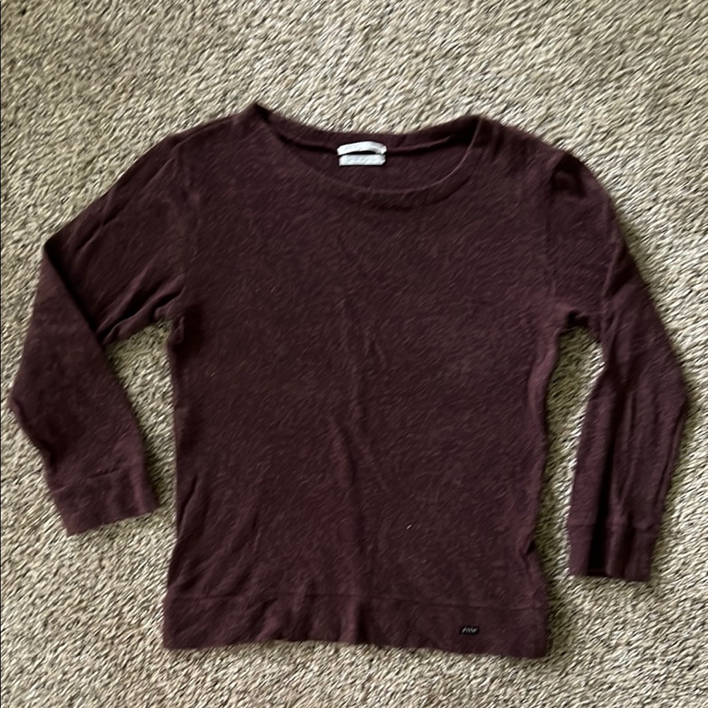 FITH Dark Purple Fine knit sweater